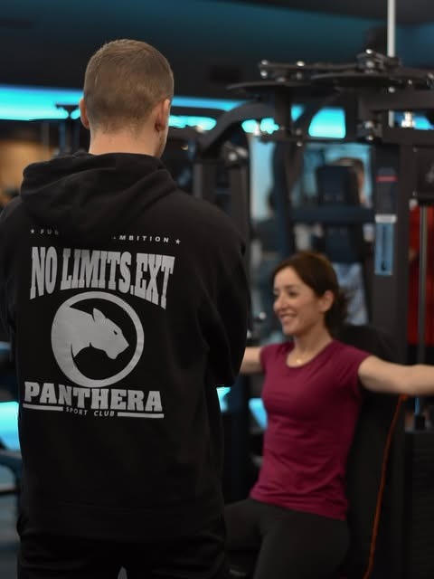 Socia entrenando en Panthera Sport Club
